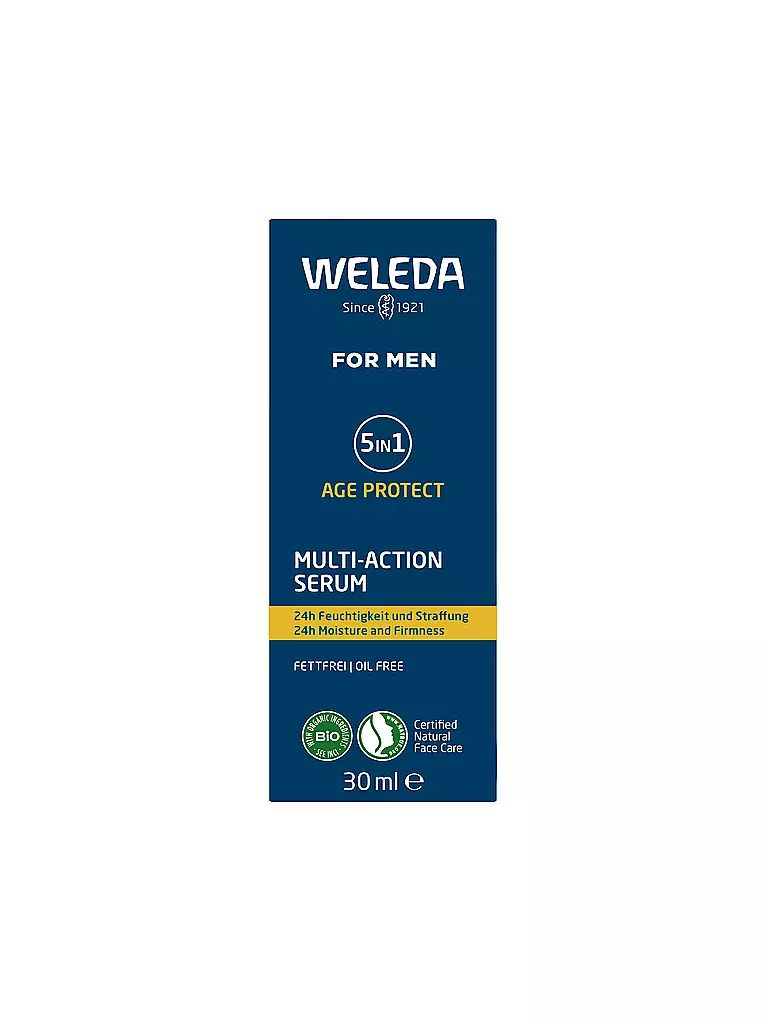 WELEDA | Sérum multiacción 5 en 1 para hombre 30 ml | Sin color