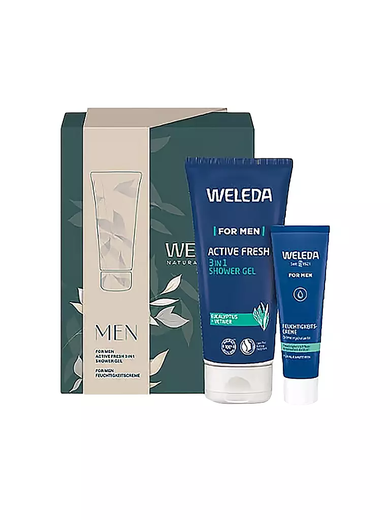 WELEDA | Set de regalo - FOR MEN 200ml / 30ml | Sin color