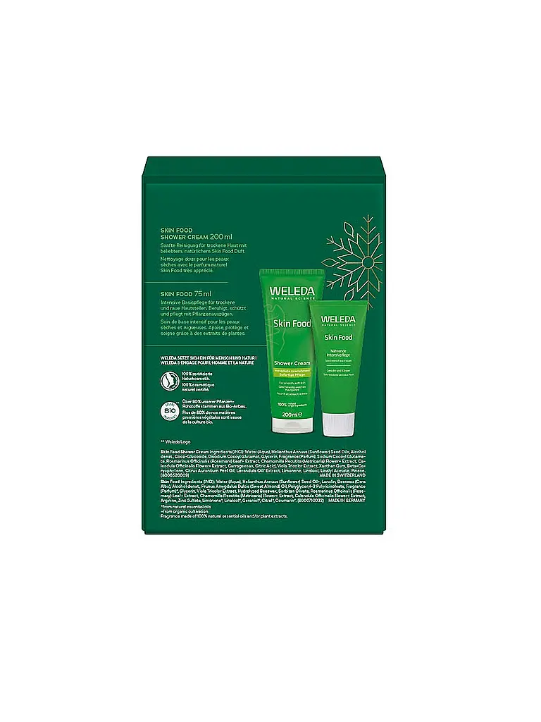 WELEDA | Set de regalo nutritivo Skin Food 200 ml / 75 ml | Sin color