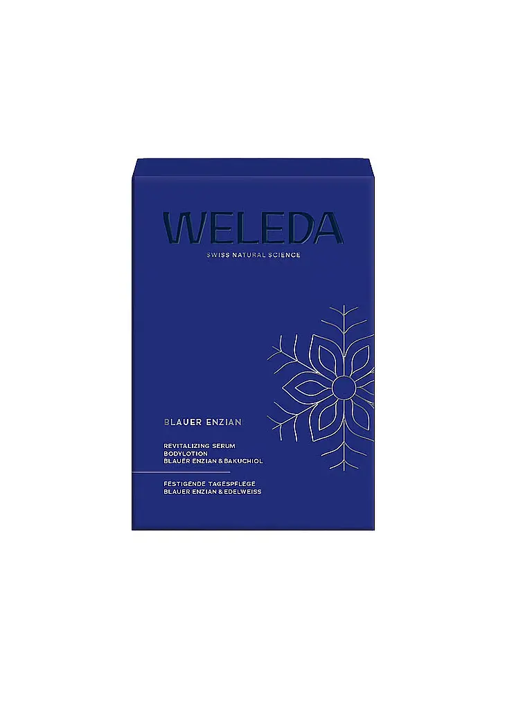 WELEDA | Set de regalo revitalizante genciana azul 40 ml / 250 ml | keine Farbe