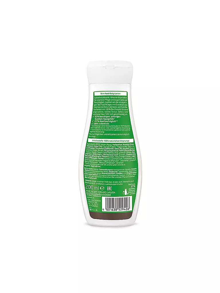 WELEDA | Skin Food Body Lotion 200ml | Sin color