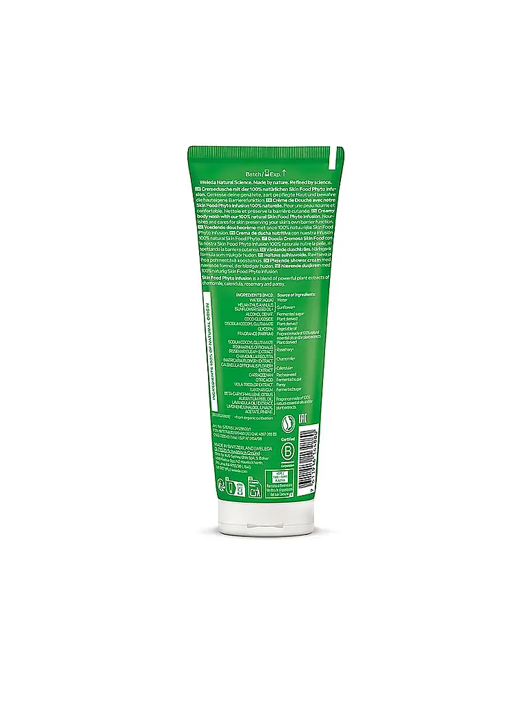 WELEDA | Skin Food Crema de Ducha 200ml | Sin color