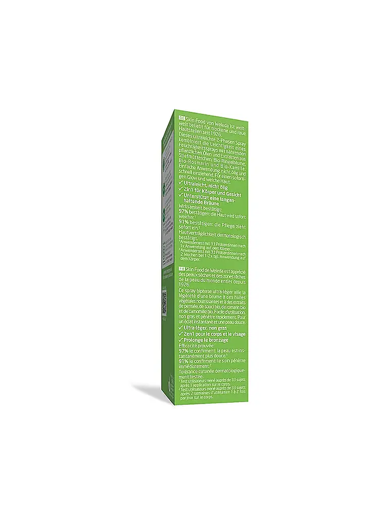 WELEDA | Skin Food Ultra Light Dry Oil 100ml | Sin color