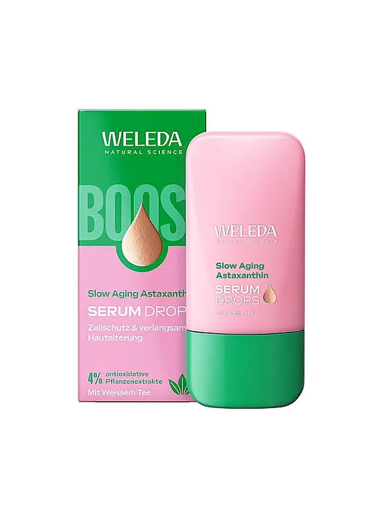 WELEDA | Slow Aging Astaxanthin Serum Drops 30ml | Sin color