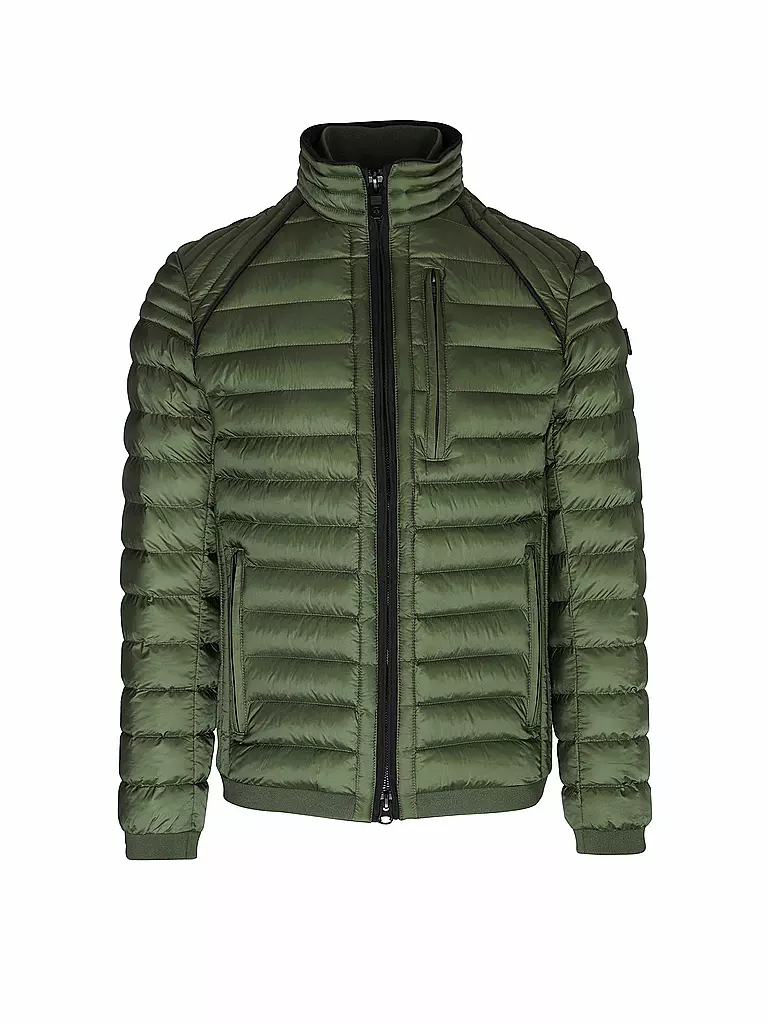 WELLENSTEYN | Leichtsteppjacke MOLECULE | Verde oscuro