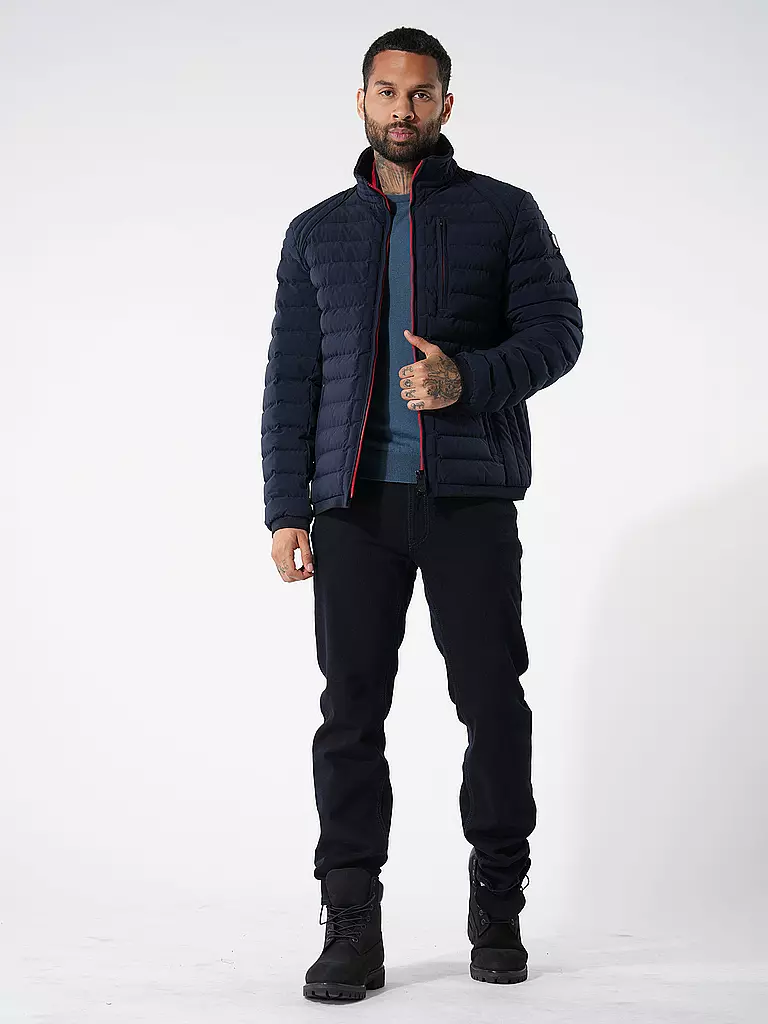 WELLENSTEYN | Leichtsteppjacke MOLECULE | Azul oscuro