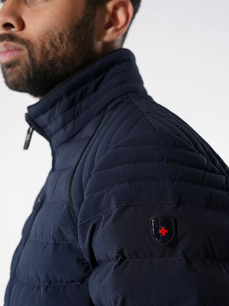 WELLENSTEYN | Leichtsteppjacke MOLECULE | Azul oscuro