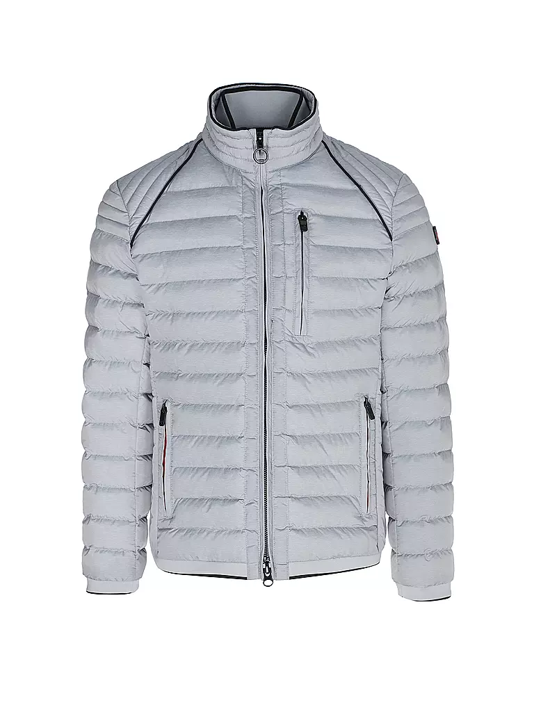 WELLENSTEYN | Leichtsteppjacke MOLM | Gris claro