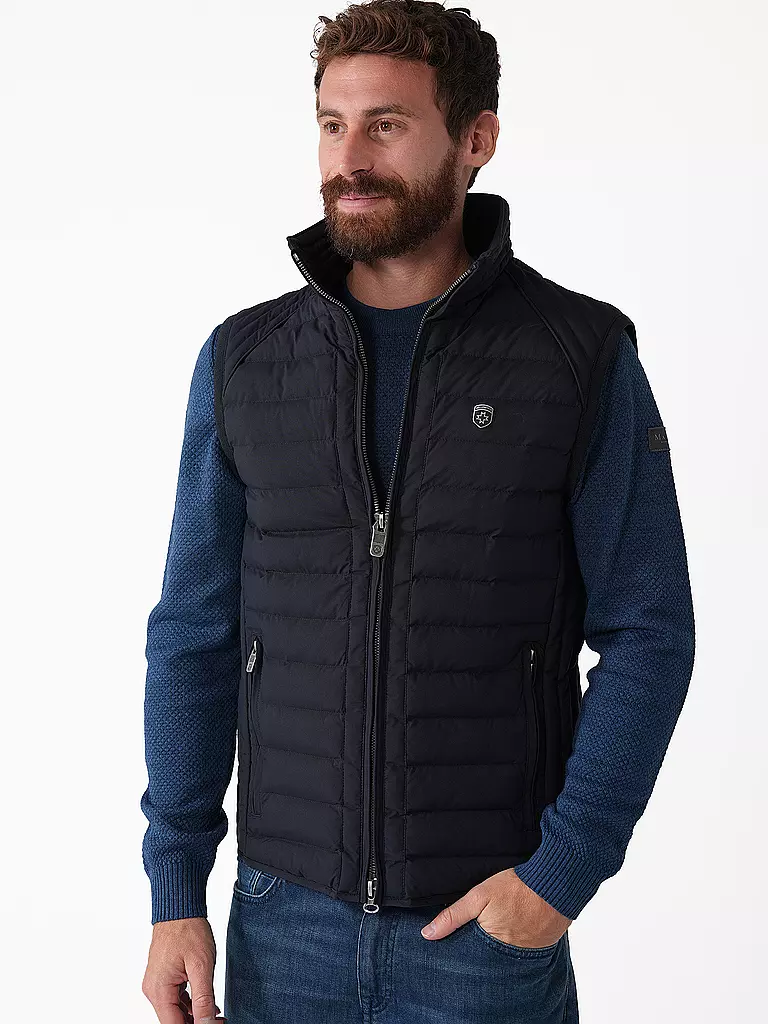 WELLENSTEYN | Steppgilet MOL | Azul oscuro