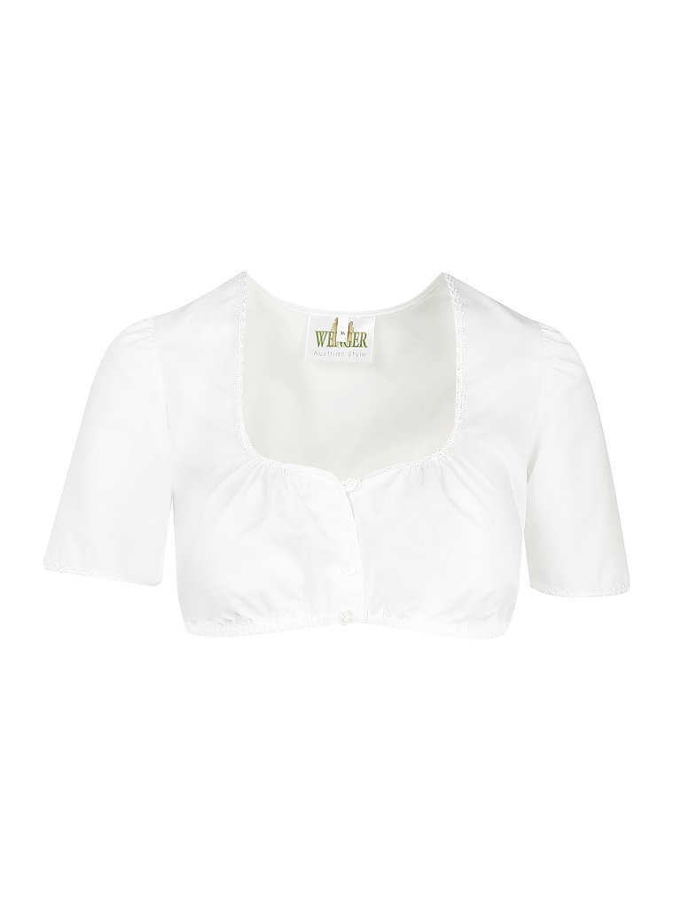 WENGER Blusa de Dirndl HUBERTA blanco