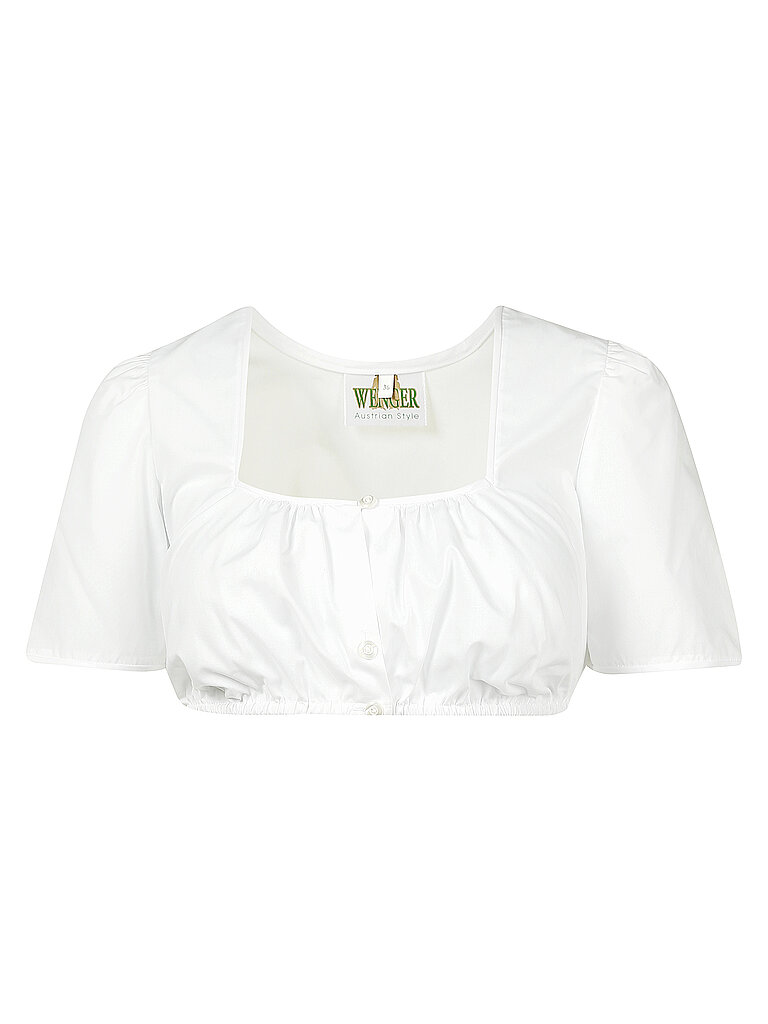 Blusa de Dirndl HERLINDE blanco 40