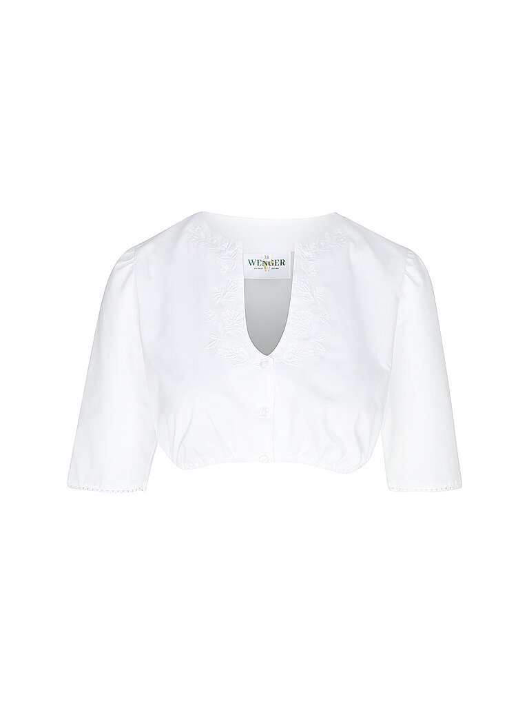 WENGER Blusa de Dirndl ROSI blanco