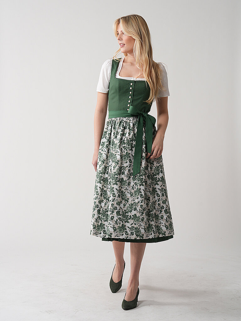 Dirndl DAISY verde oscuro 42