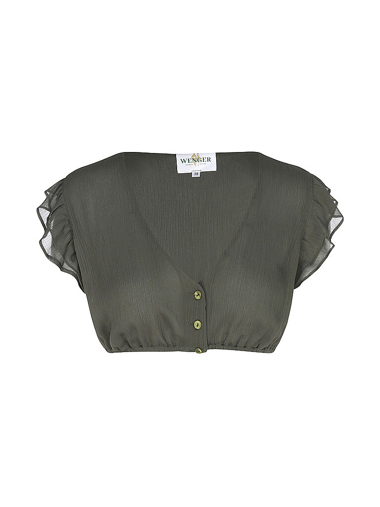 Wenger Blusa Dirndl AMALIA oliva