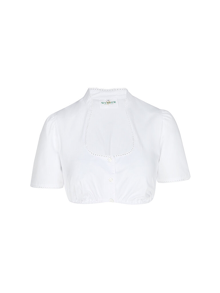 Blusa de Dirndl JENNIFER blanco 42