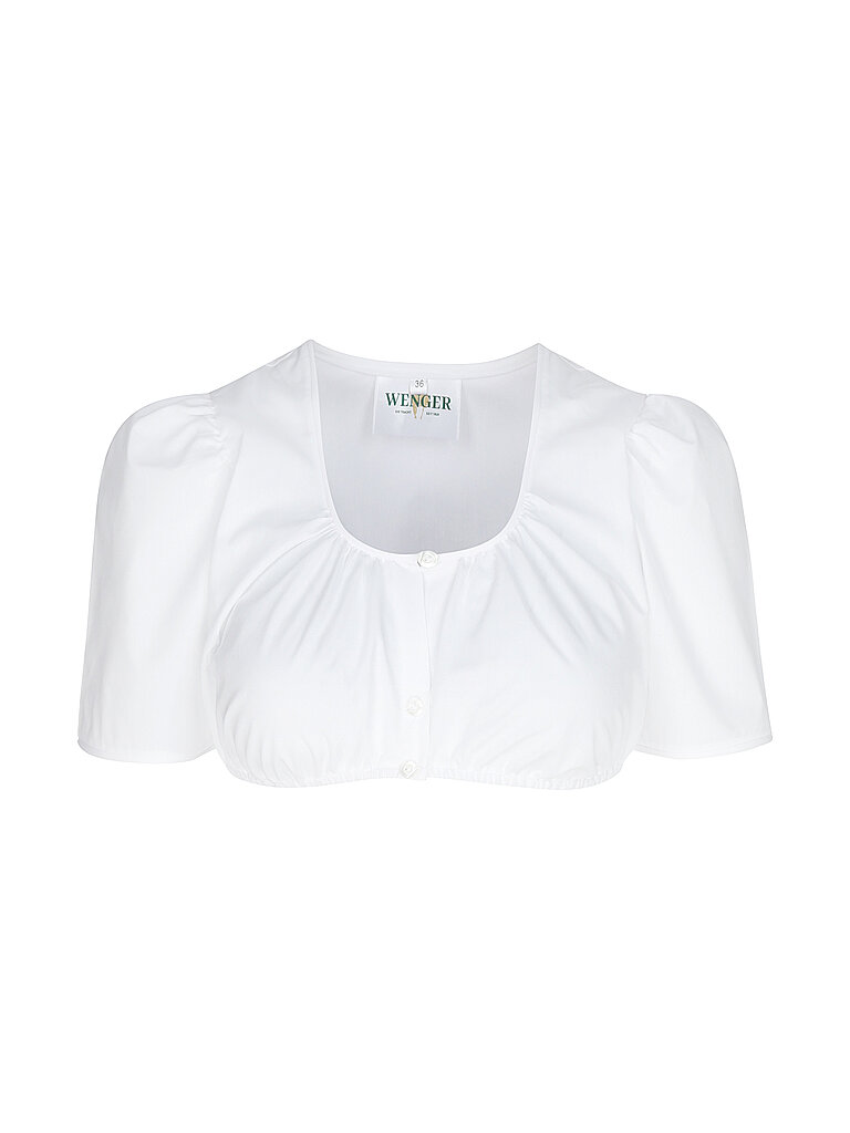 Wenger Blusa Dirndl HEMMA blanco