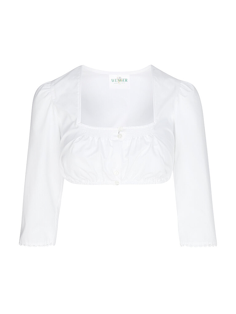 Wenger Blusa de Dirndl HENNI blanco
