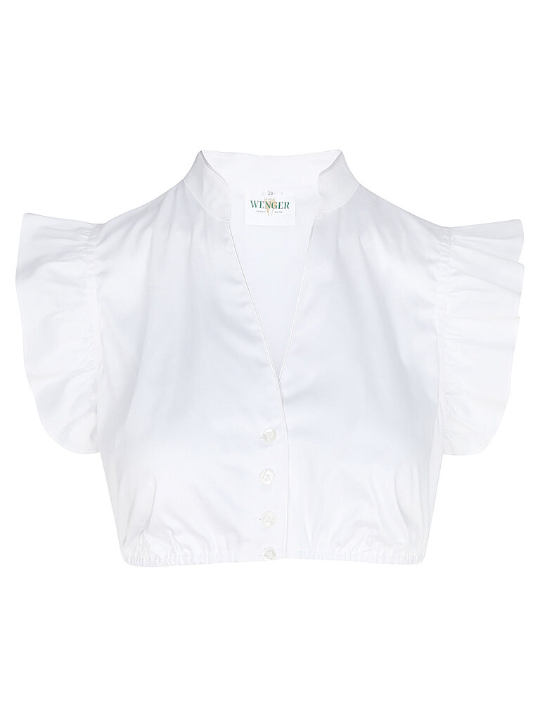 Wenger Blusa de Dirndl KASANDRA blanco