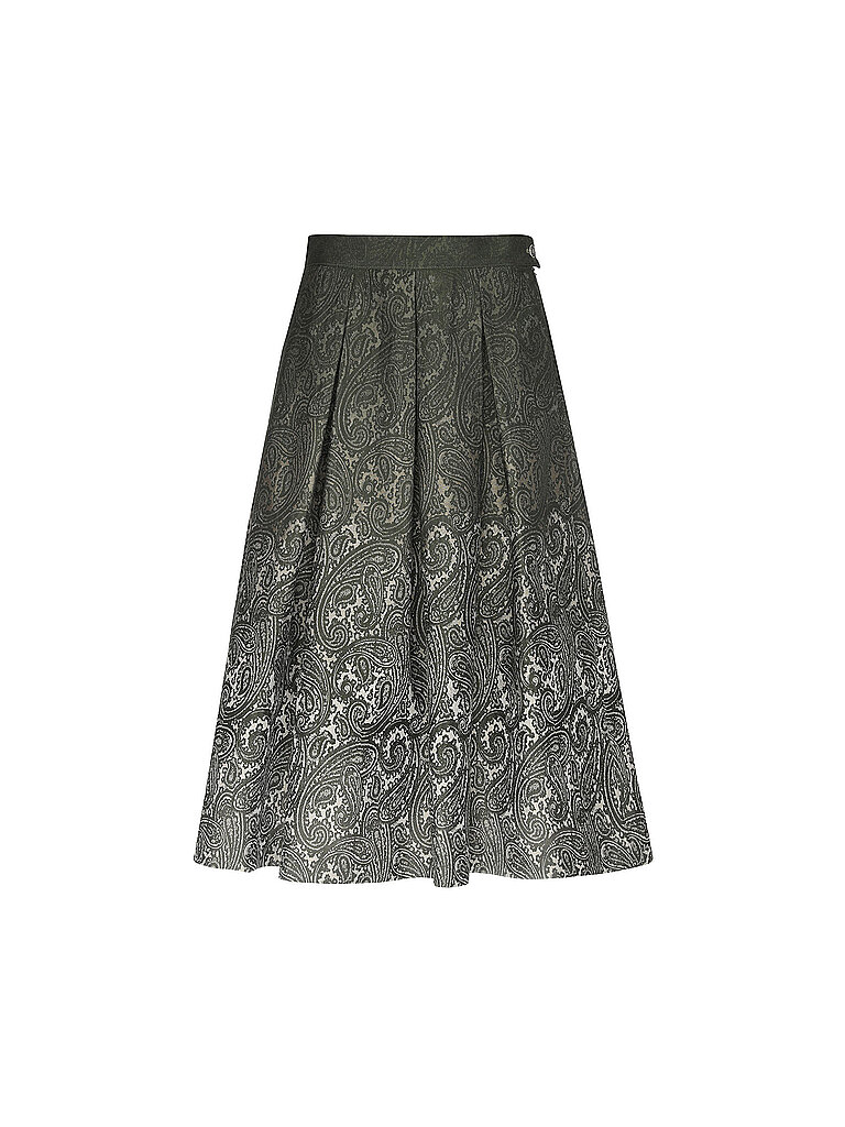 Falda tradicional MILA verde oscuro 36
