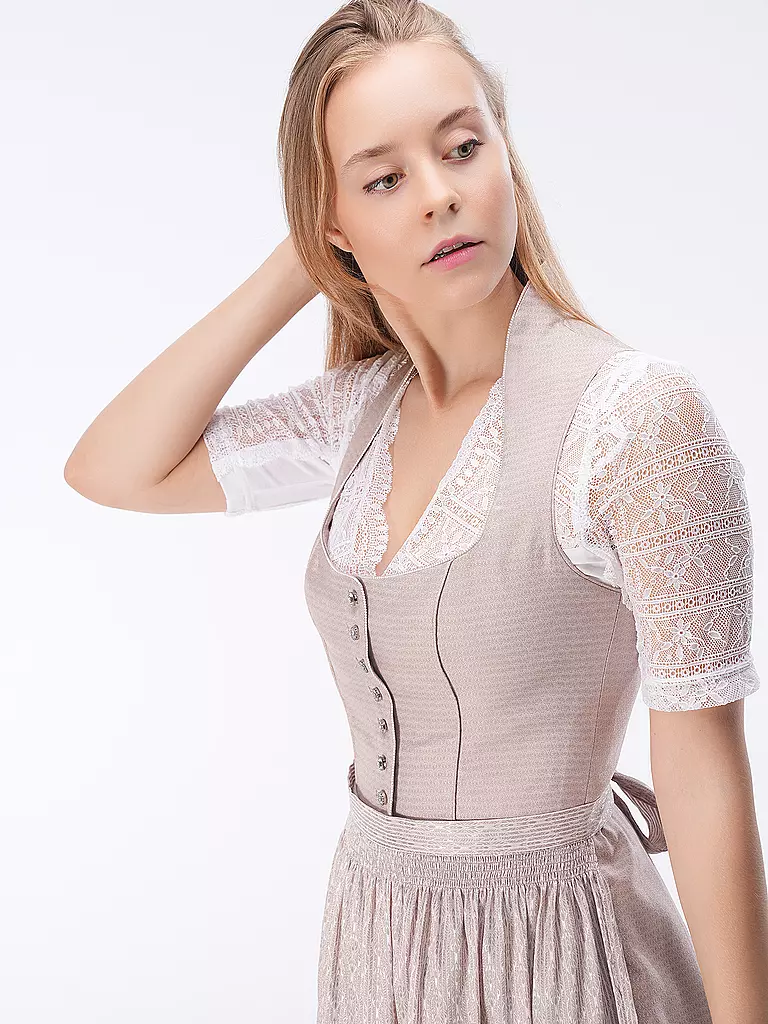 WENGER | Blusa de Dirndl ANETTE | Blanco