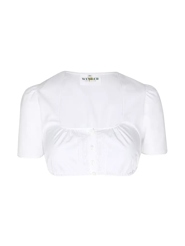 WENGER | Blusa de Dirndl ANIKA | Blanco