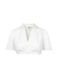 WENGER | Blusa de Dirndl BABSI | Blanco