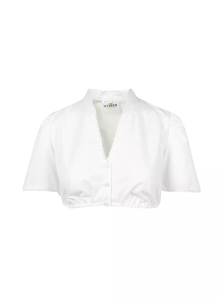 WENGER | Blusa de Dirndl BABSI | Blanco