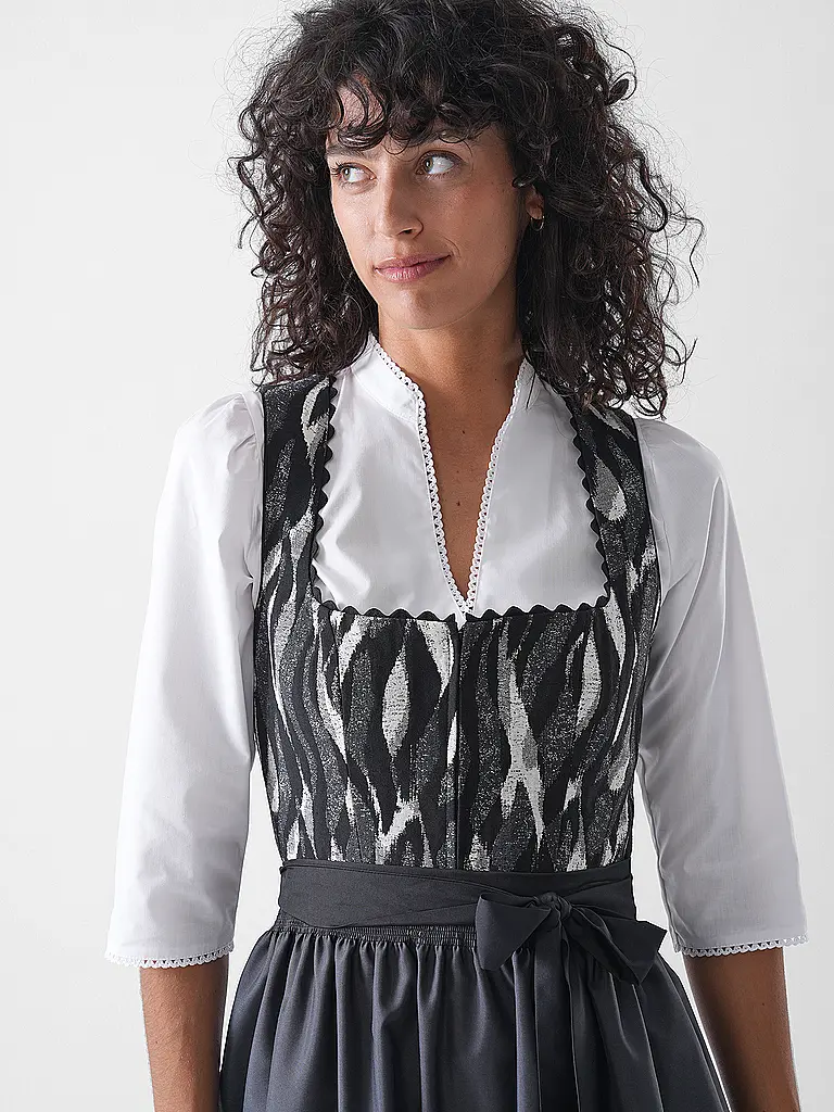 WENGER | Blusa de Dirndl BABSI | Blanco