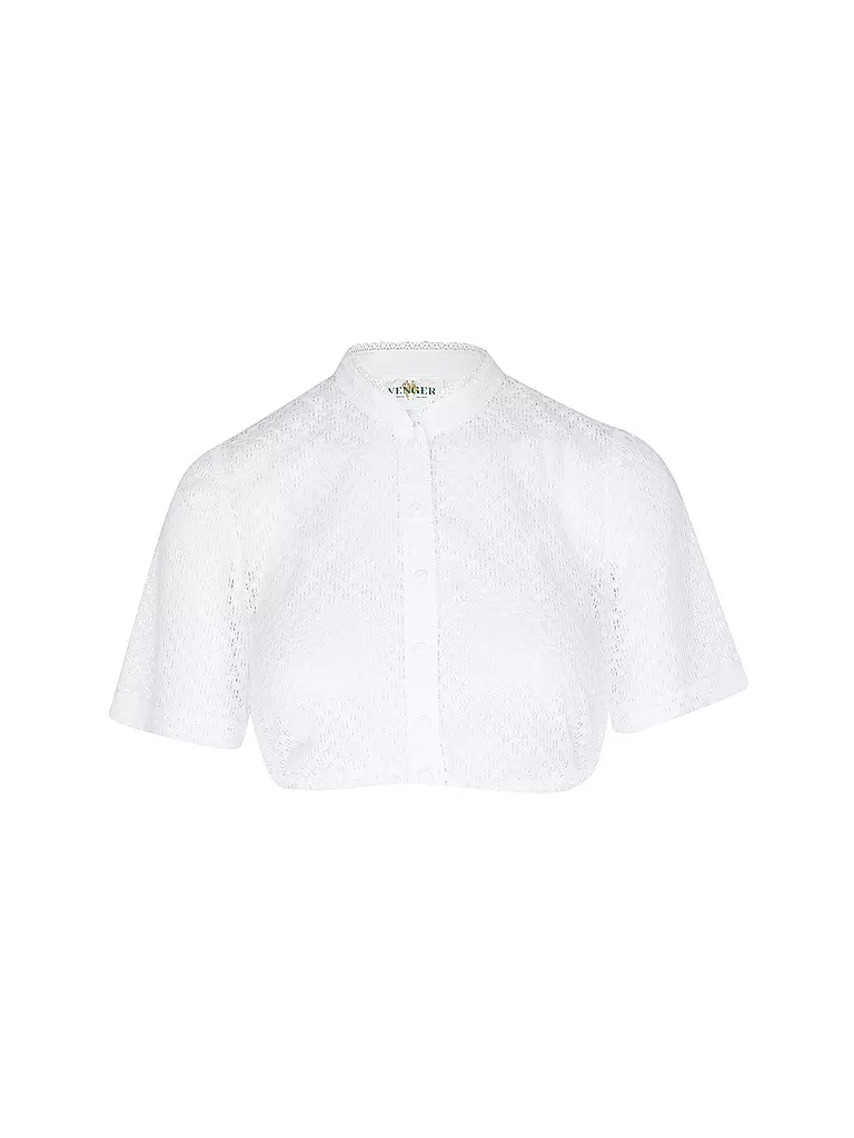 WENGER | Blusa de dirndl CORINA | Blanco
