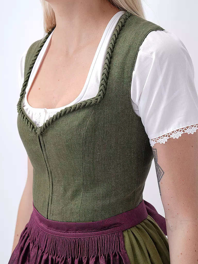 WENGER | Blusa de Dirndl DELIA | Blanco