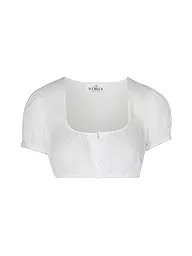 WENGER | Blusa de Dirndl GISELA | Blanco