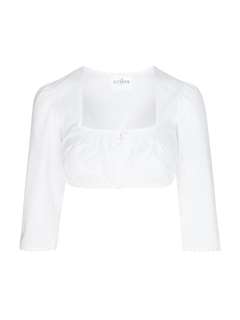 WENGER | Blusa de Dirndl HENNI | Blanco