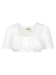 WENGER | Blusa de Dirndl HERLINDE | Blanco