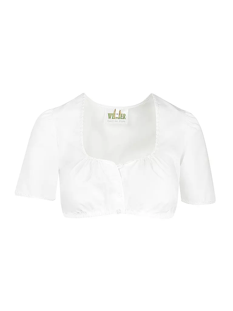 WENGER | Blusa de Dirndl HUBERTA | Blanco