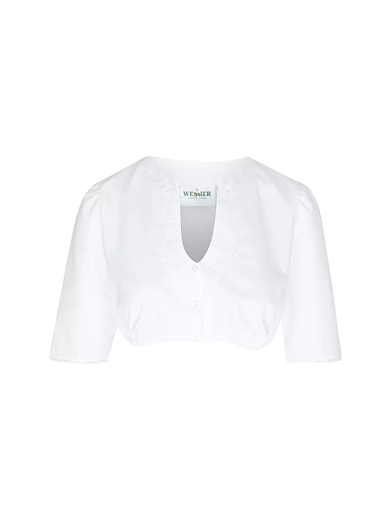 WENGER | Blusa de Dirndl ROSI | Blanco