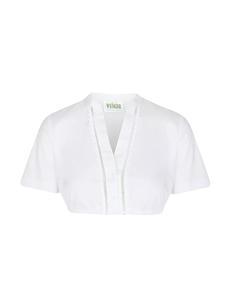 WENGER | Blusa Dirndl CHRISTA | Blanco