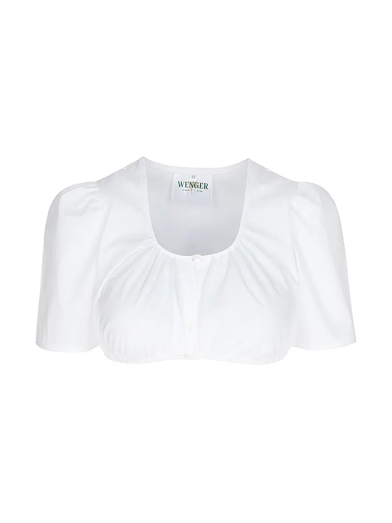WENGER | Blusa Dirndl HEMMA | Blanco