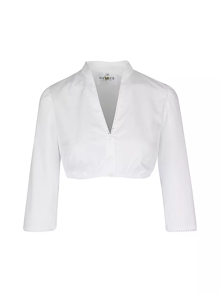 WENGER | Blusa para Dirndl BABSI | Blanco