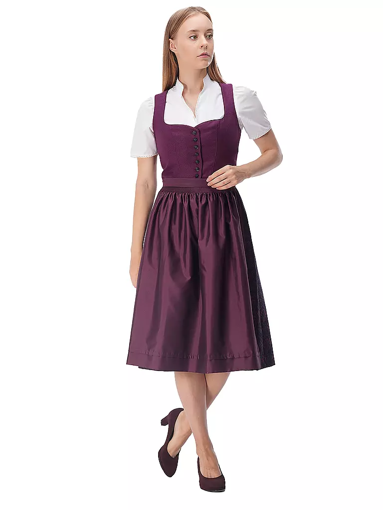 WENGER | Dirndl LAURI | Rojo oscuro
