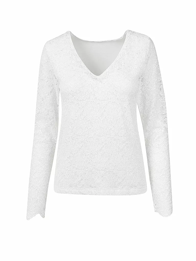 WENGER | Langarmshirt Samanta | Blanco