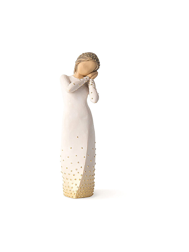 Willow Tree Figura Wishing 27884 marrón