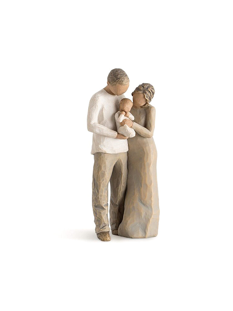 Willow Tree Figura - We are Three 22cm blanco
