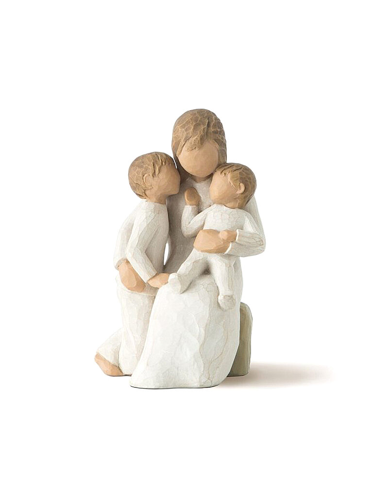 Willow Tree Figura - Quietly 13,5cm blanco