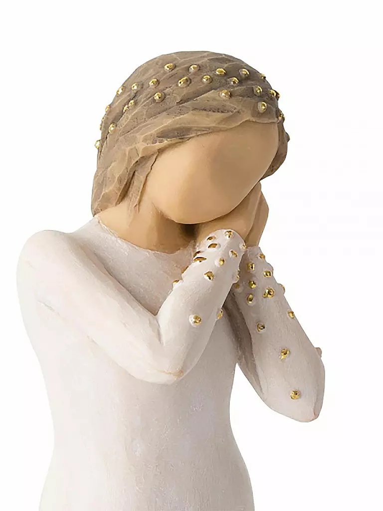 WILLOW TREE | Figura Wishing 27884 | Marrón