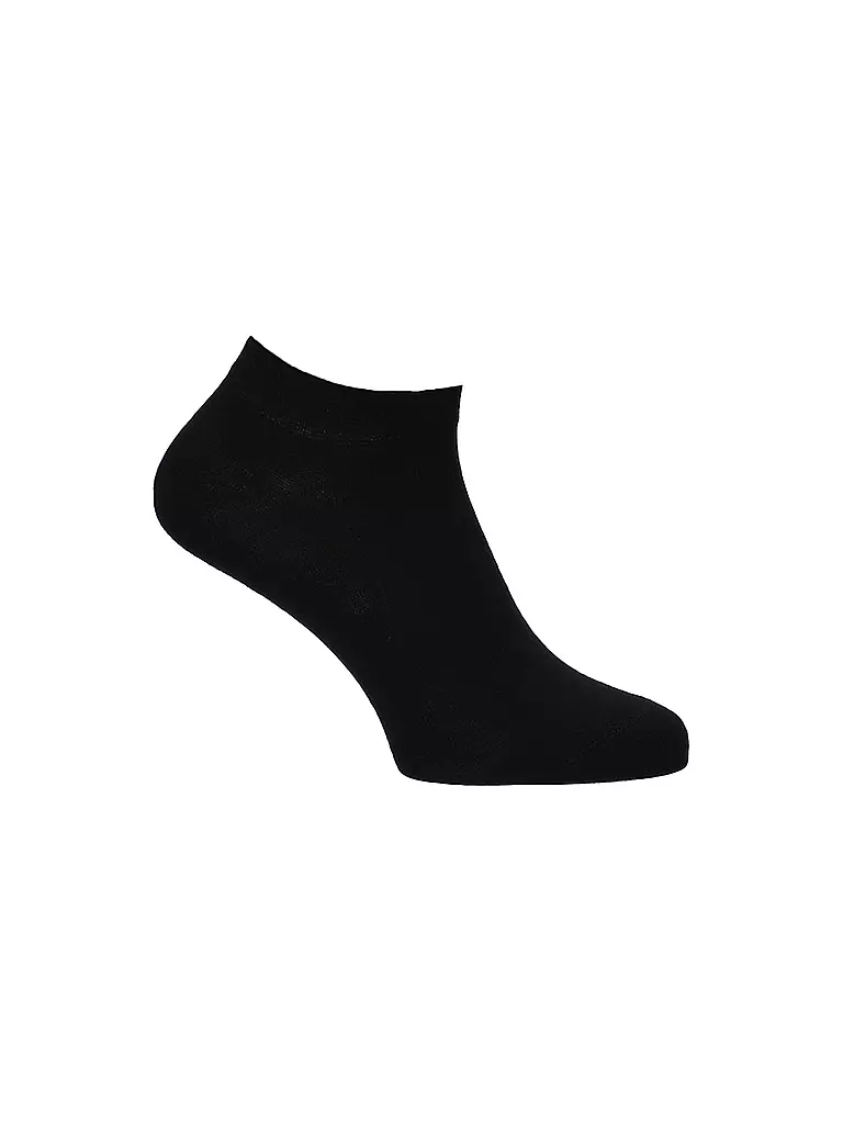 WILOX | Calcetines Sneaker Paquete de 7 negro | Negro
