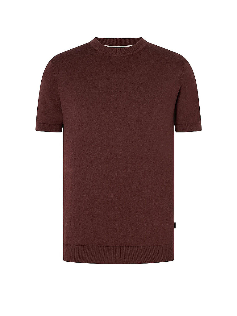 Windsor Camiseta CASHMILLO rojo oscuro