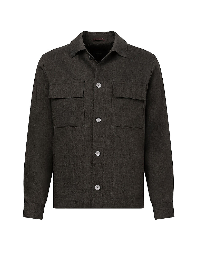 Sobrecamisa LAVORO verde oscuro XL
