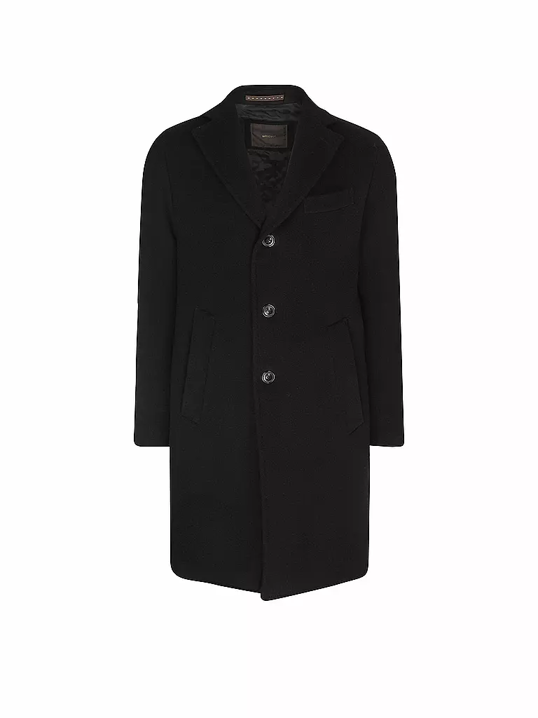WINDSOR | Abrigo de lana CENTRO | Negro