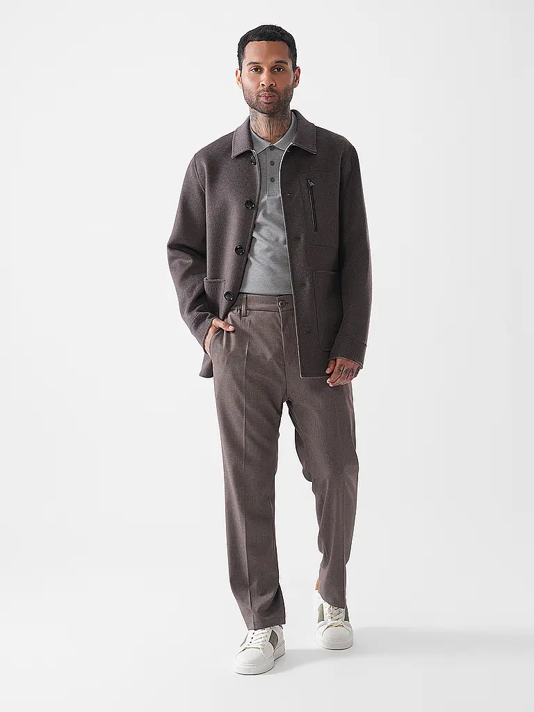 WINDSOR | Abrigo de lana UGO | braun