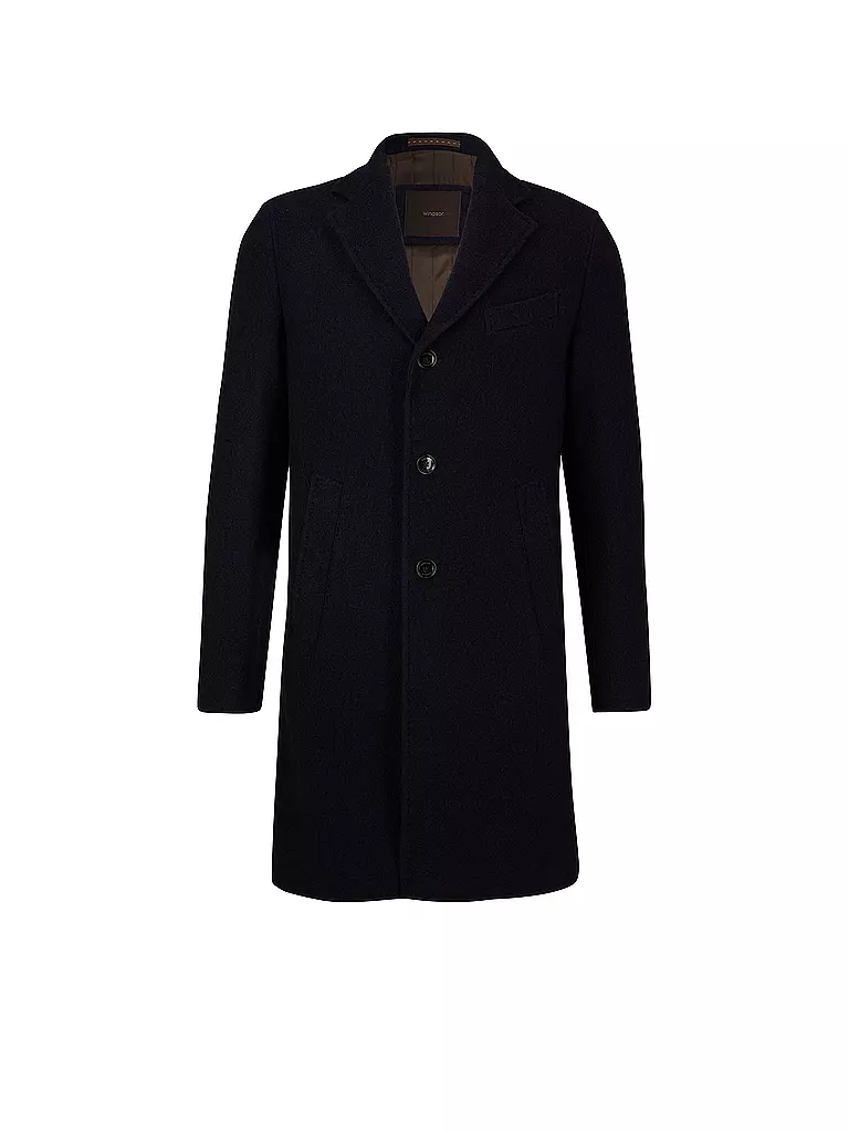 WINDSOR | Abrigo de lana | Azul oscuro